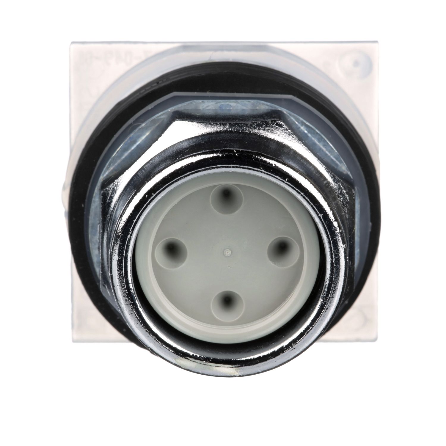 Picture of Head for spring return push button, Harmony 9001K, metal, recessed, 7 colours choice, 30mm