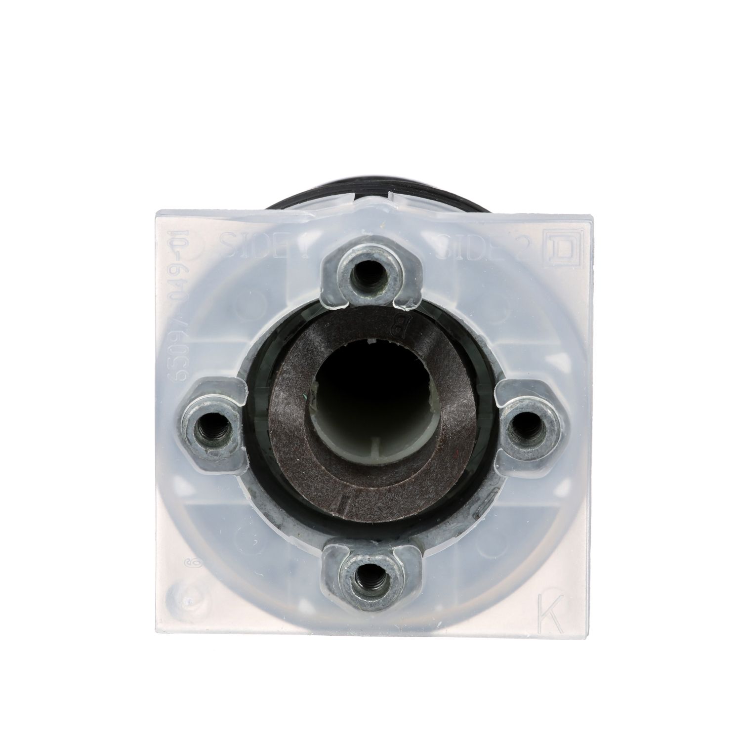 Picture of Selector switch head, Harmony 9001K, metal, standard handle, black, 30mm, 3 positions,return both sides to center