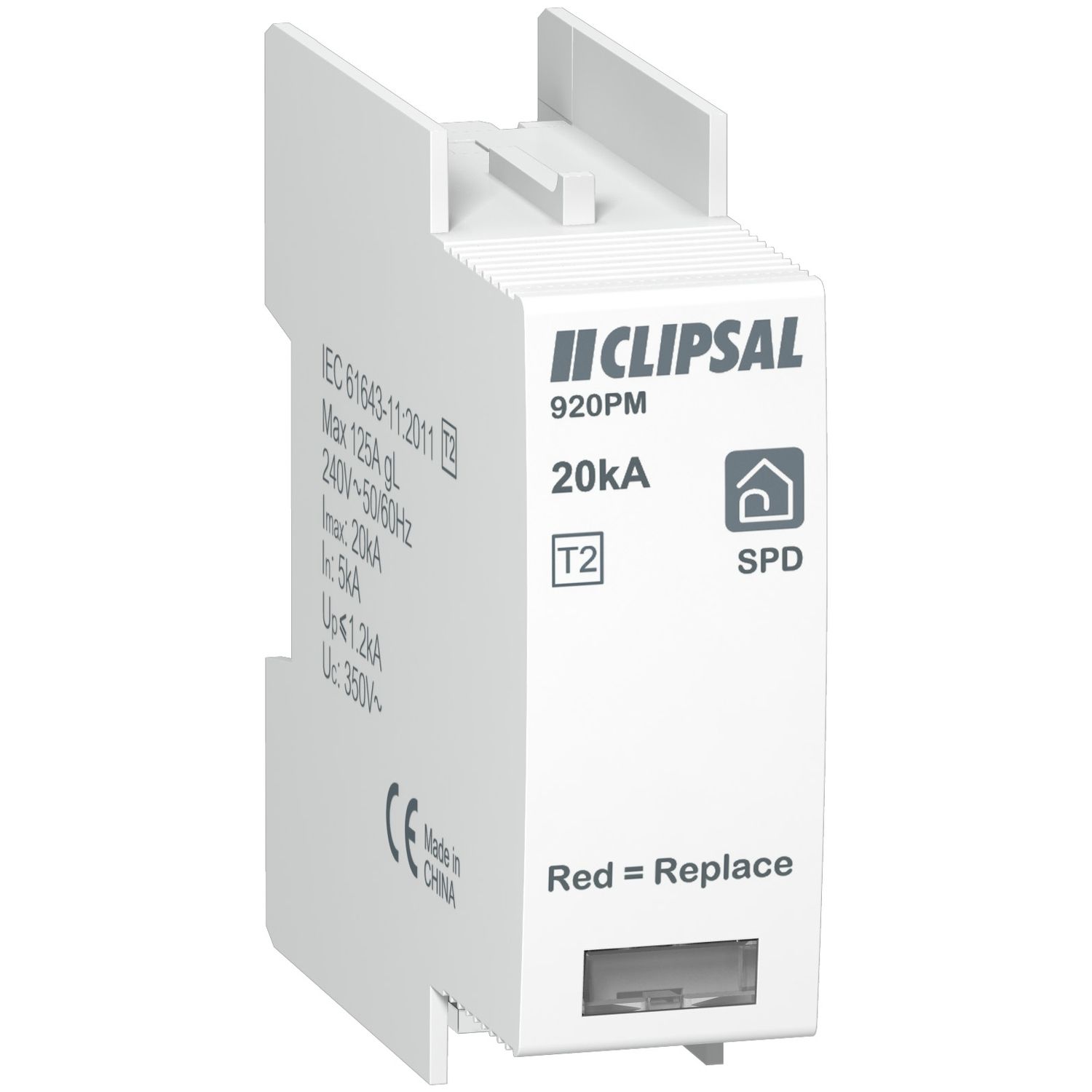 Picture of Cartridge SPD, Clipsal Resi MAX, Imax 20 kA for 920RM/1