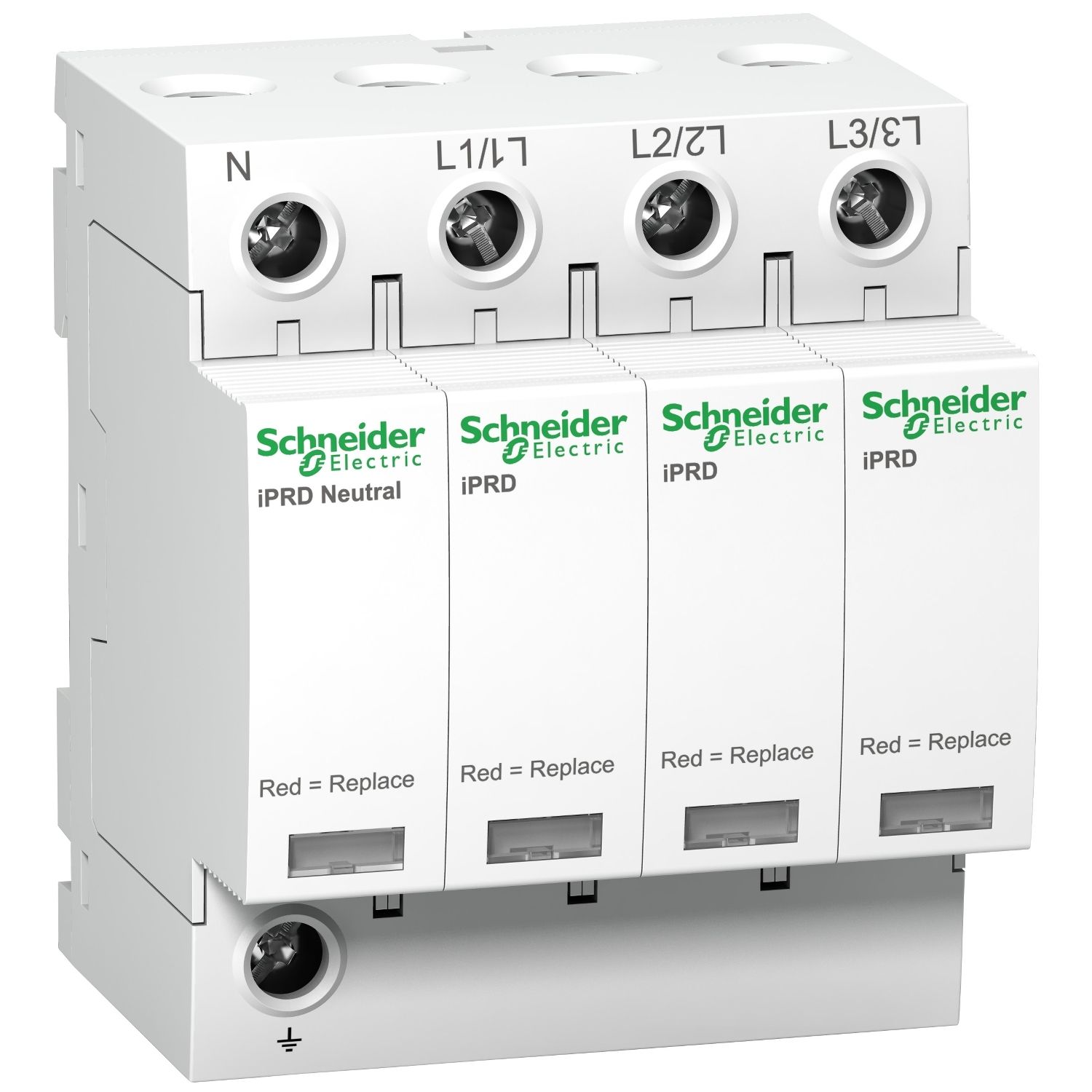 Picture of iPRD40r modular surge arrester - 3P + N - 350V - with remote transfert