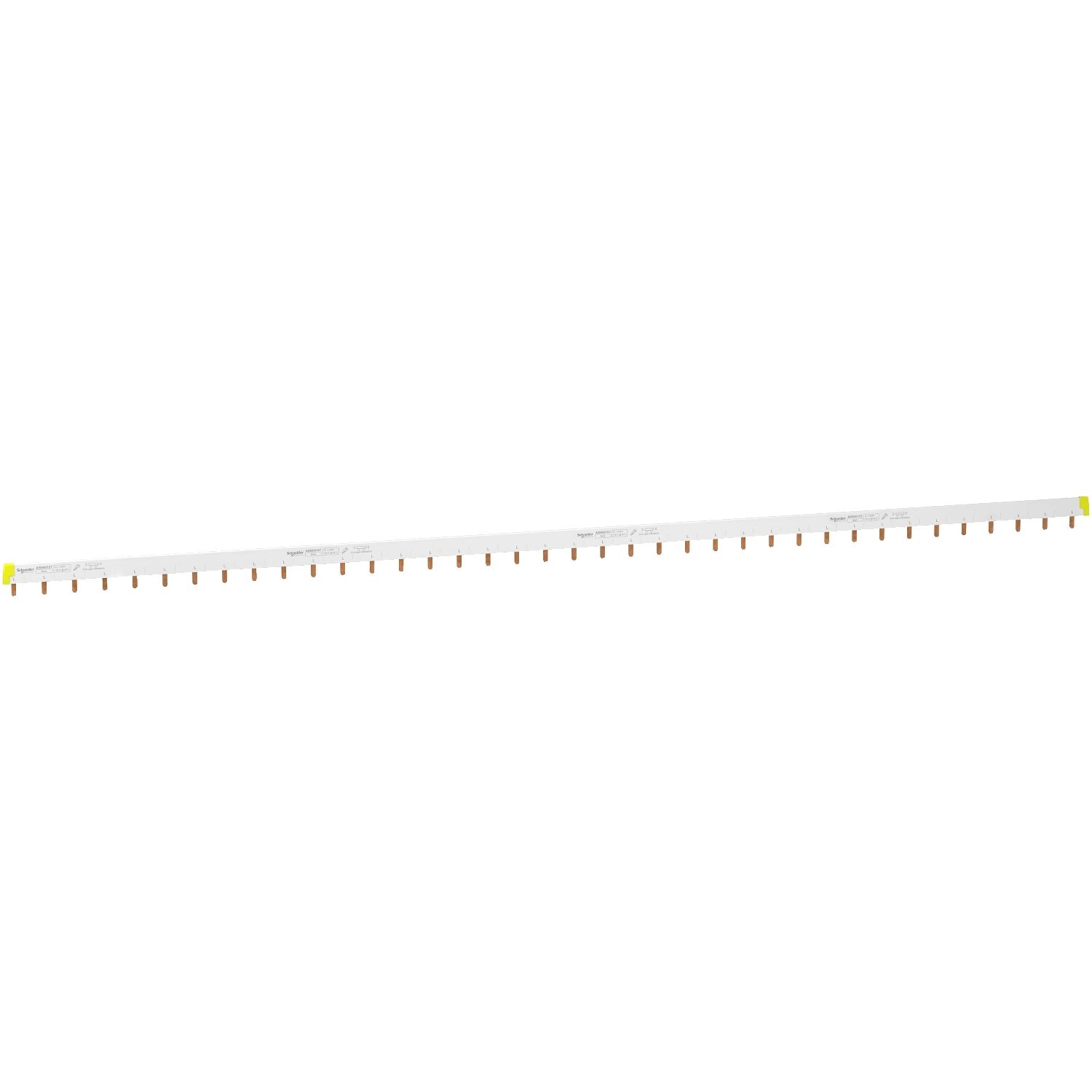 Picture of Comb busbar, Acti9, 1L with Aux, 18 mm pitch, 57 modules, 100A