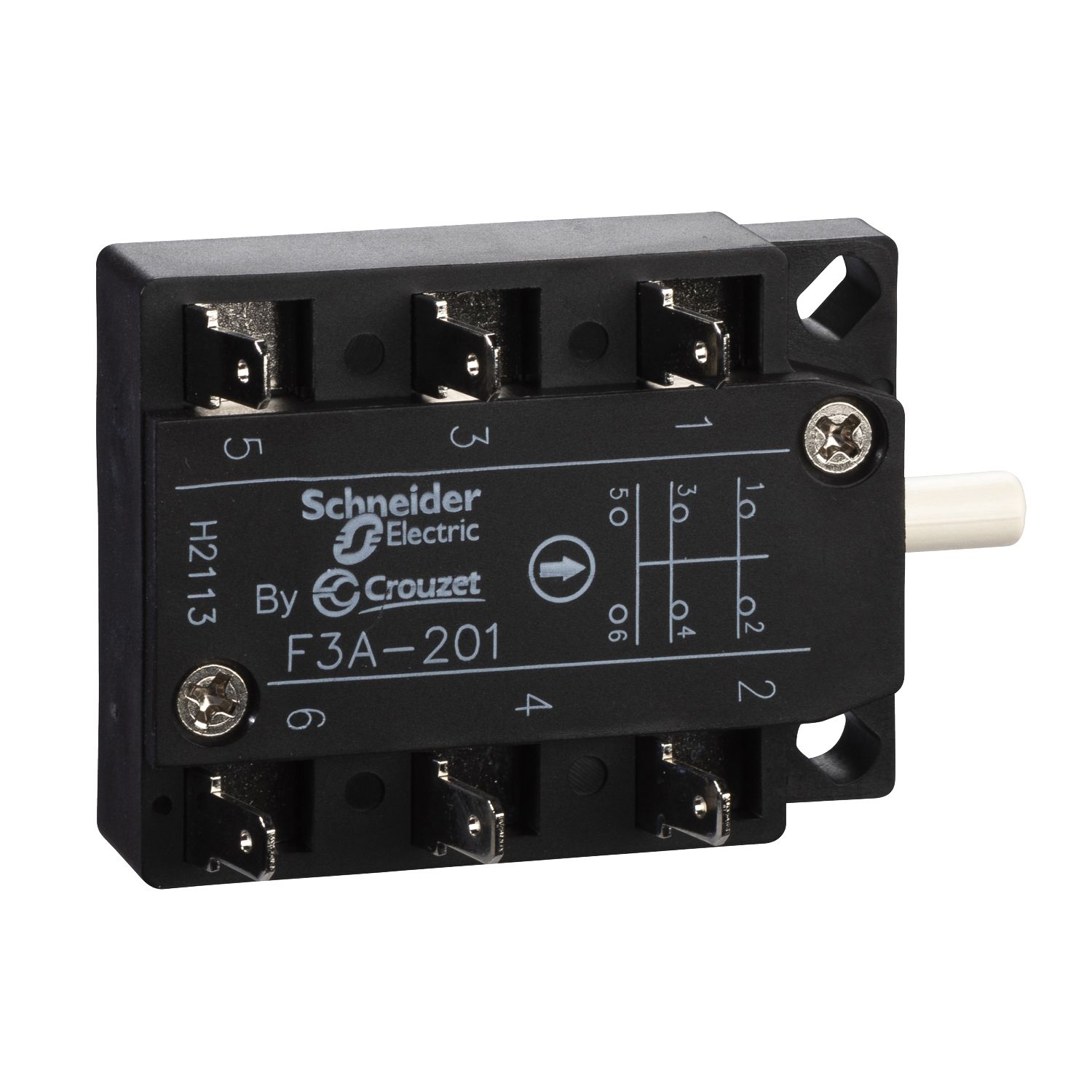 Picture of Open and close contact, SF, spare part, end of charging switch M1 M2 M3