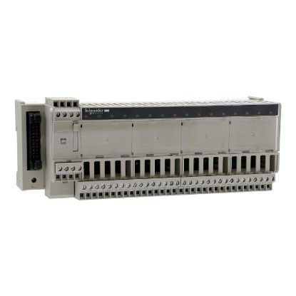 Picture of sub-base - soldered solid state output relay ABE7 - 16 outputs - 0.5 A