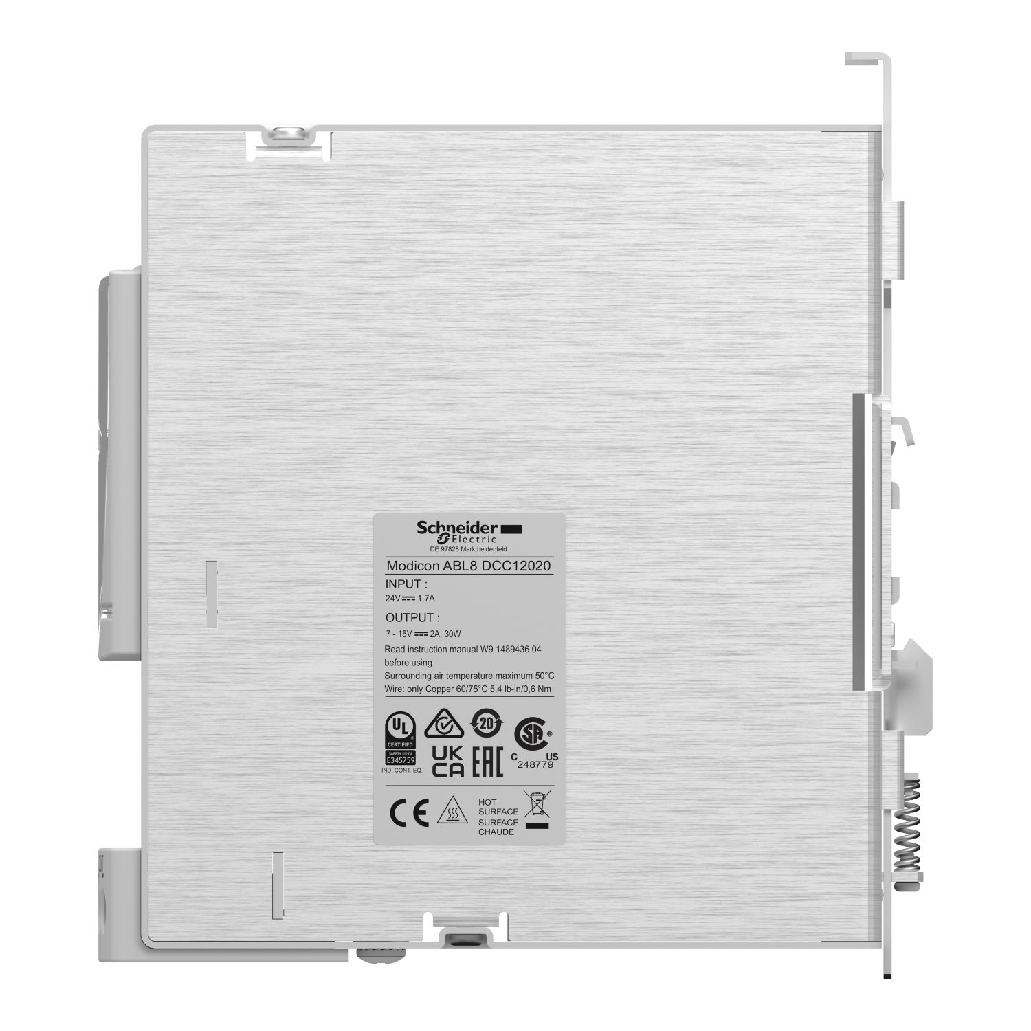 Picture of Converter module, Phaseo ABL7 ABL8, 24 W, 24..28.8 V DC, 12 V DC, 2 A, for regulated SMPS