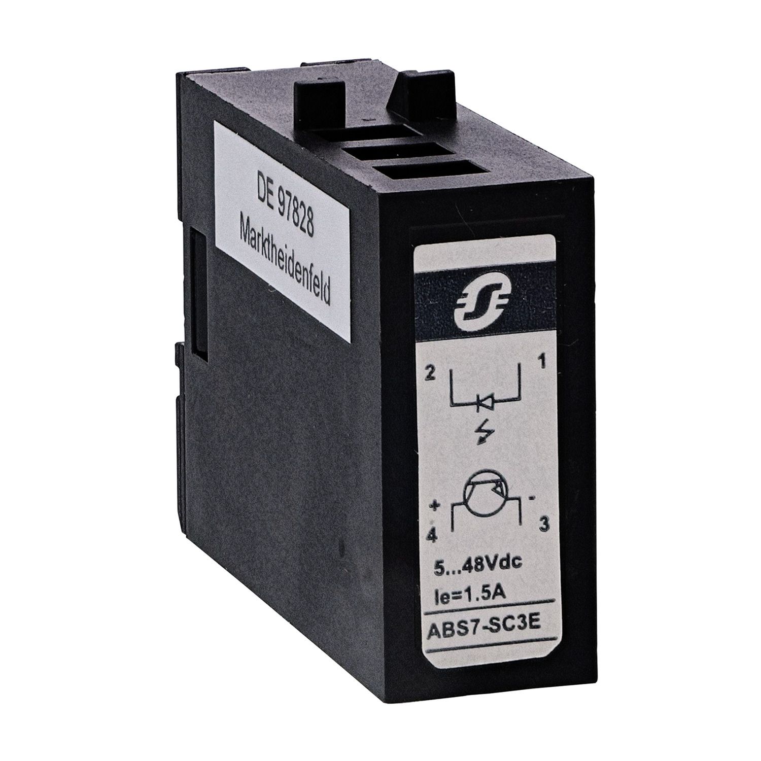 Picture of plug-in solid state relay - 12.5 mm - output - 5..48 V DC - 2 A