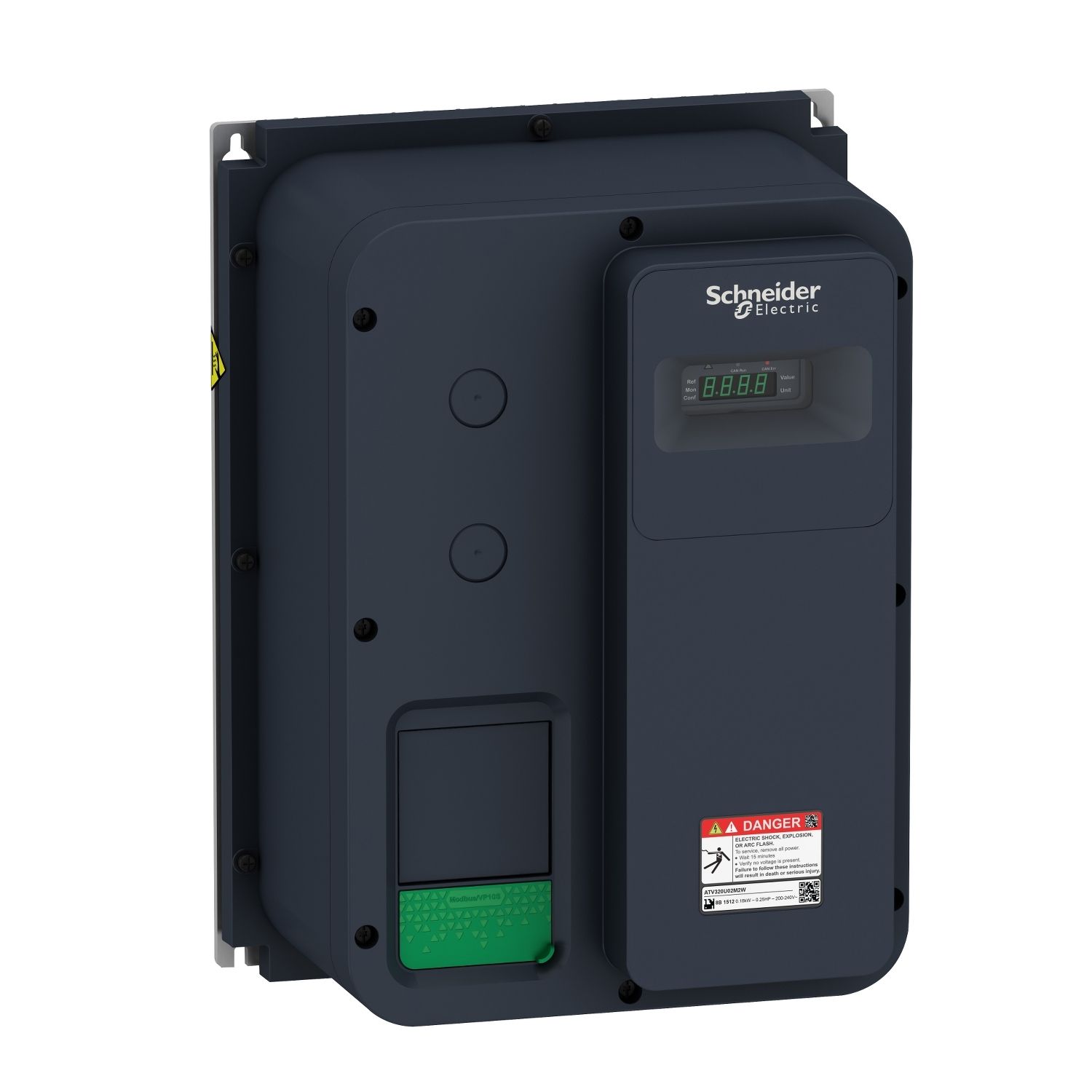 Picture of variable speed drive, Altivar Machine ATV320, 0.18kW, 200 to 240V, 1 phase, enclosed