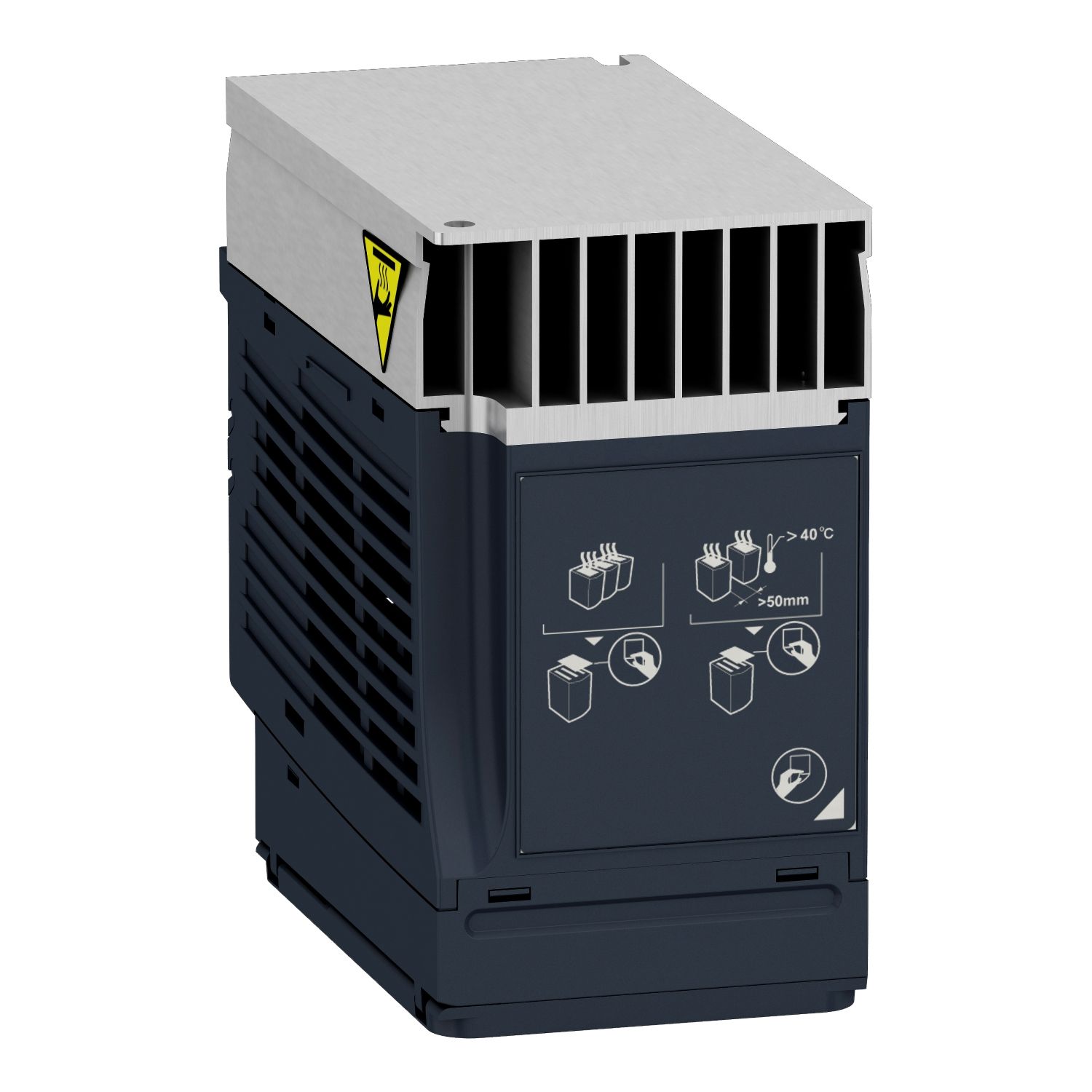 Picture of variable speed drive, Altivar Machine ATV320, 0.55kW, 200 to 240V, 3 phases, compact
