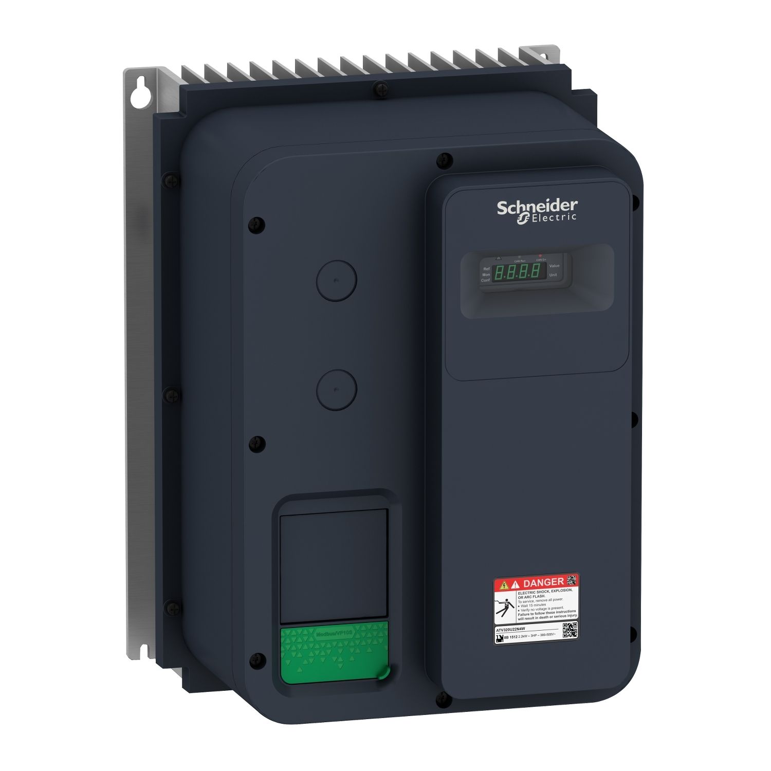 Picture of variable speed drive, Altivar Machine ATV320, 2.2kW, 200 to 240V, 1 phase, enclosed