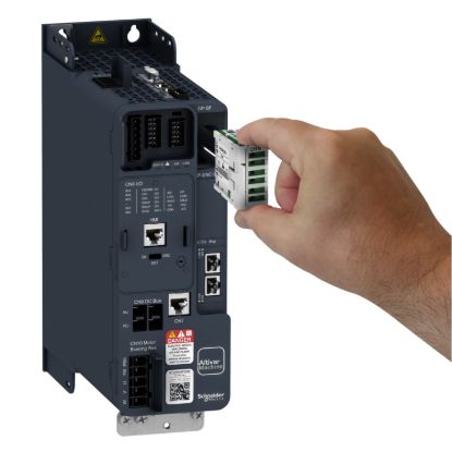 Picture of variable speed drive, Altivar Machine ATV340, 0.75kW, heavy duty, 400V, 3 phases, Ethernet