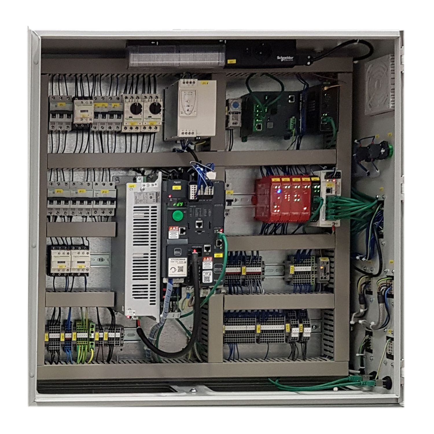 Picture of variable speed drive, Altivar Machine ATV340, 2.2kW, heavy duty, 400V, 3 phases, Ethernet