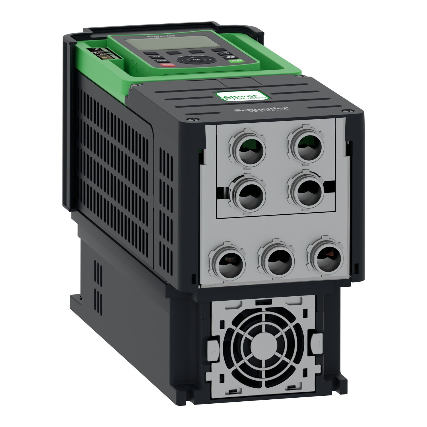 Picture of variable speed drive, Altivar Process ATV600, ATV630, 4kW, 5hp, 200 to 240V, IP21, UL type 1