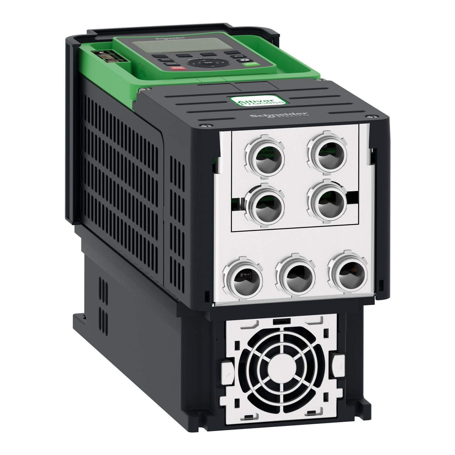 Picture of variable speed drive, Altivar Process ATV900, ATV930, 1.5kW, 200 to 240V, with braking unit, IP21