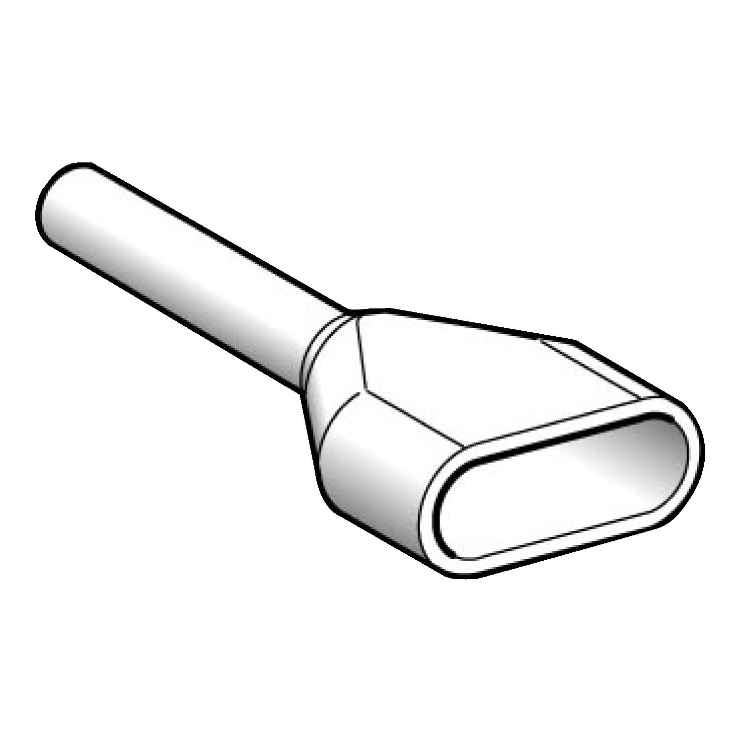 Picture of Cable end, Linergy TR cable ends, twin conductor, white, 0.50mmÂ², for insulated cable, medium size, 5 sets of 50