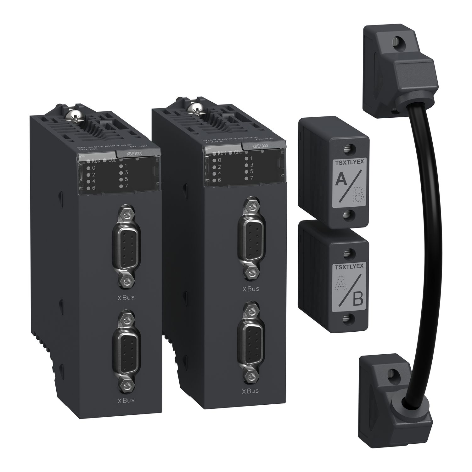 Picture of extender kit, Modicon M340, for X80 backplane