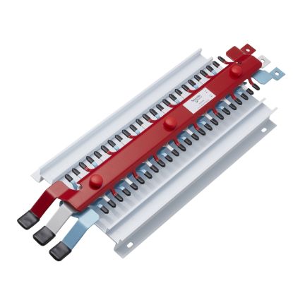 Picture of MSC Chassis 3PH, Acti9, 400A, 18mm for iC60 MCB & RCBO, 48 poles, Dual Feed