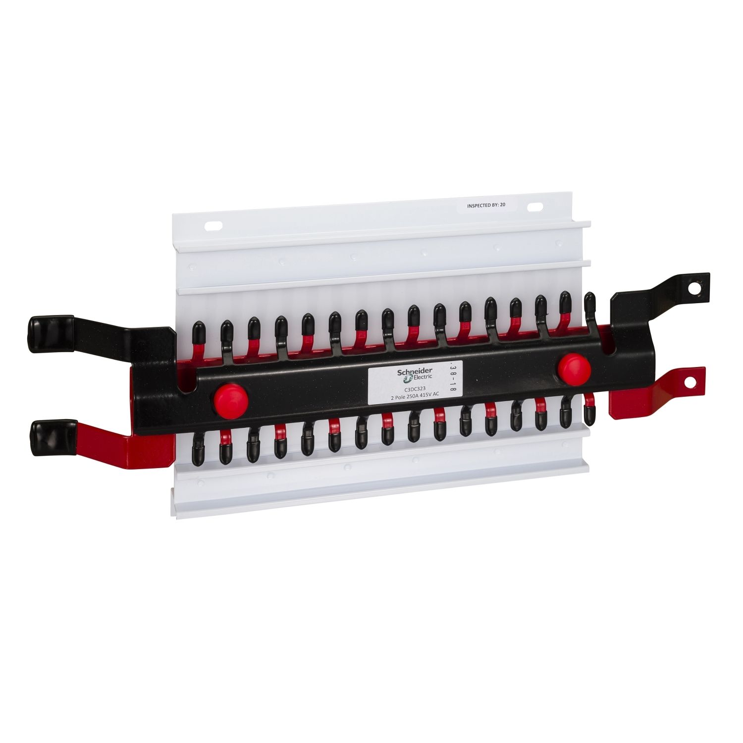 Picture of MSC Chassis DC, Acti9, 2PH, 250A, 18mm for iC60 MCB & RCBO 36 poles, Dual Feed