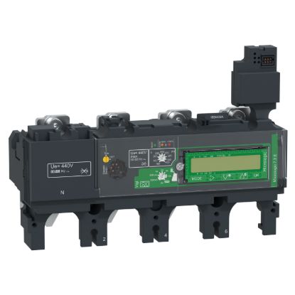 Picture of Trip unit MicroLogic Vigi 7.3E, ComPacT NSX400/630, 4 poles, basic and earth leakage protections, energy meter, 400A