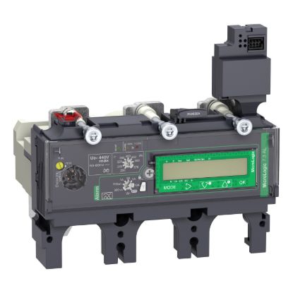 Picture of Trip unit MicroLogic Vigi 7.3E AL, ComPacT NSX630, 3 poles, basic protections, earth leakage alarm, energy meter, 570A