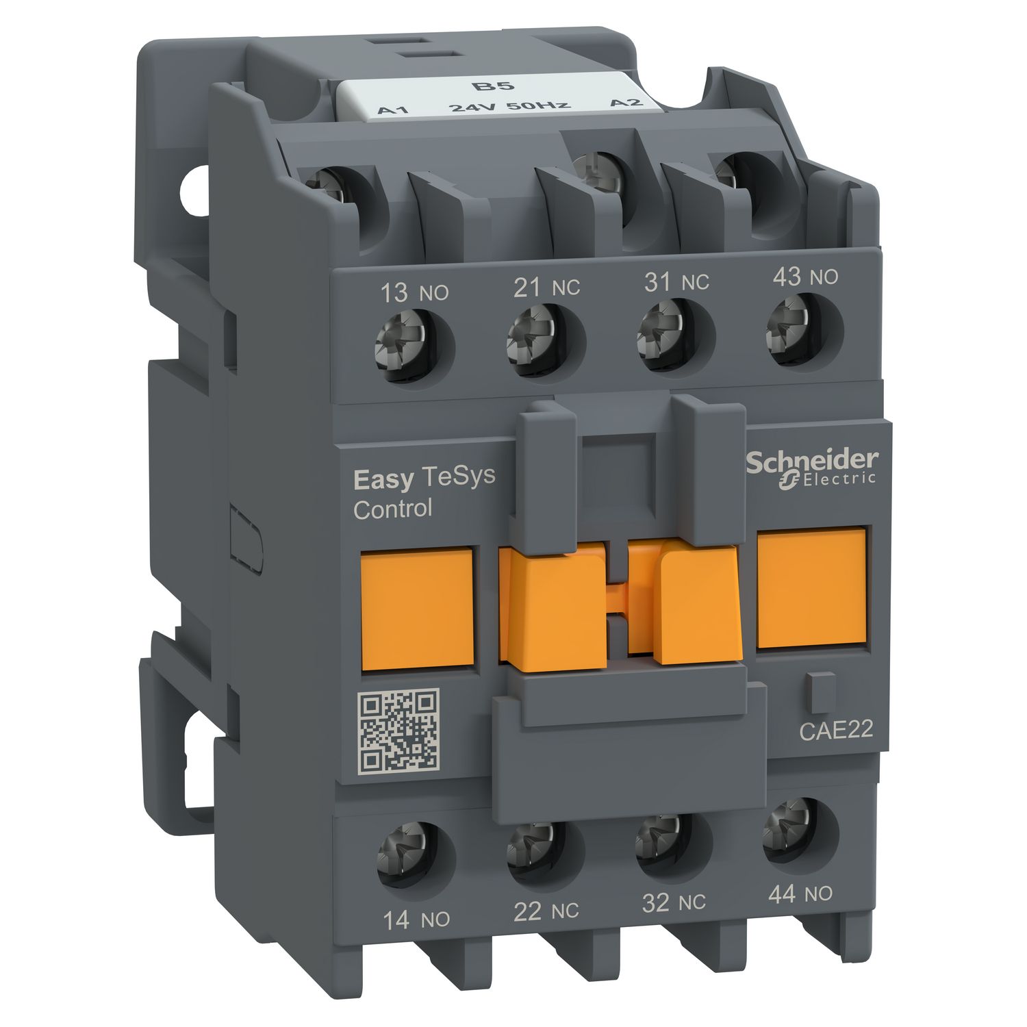 Picture of Control relay,Easy TeSys Control,CAE,2NO+2NC,<=690V,24V AC 50Hz coil