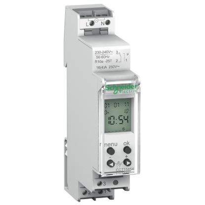 Picture of Digital Time Switch, Acti9, 24 Hours + 7 Days