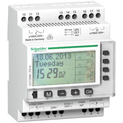 Picture of Acti9 - ITA - 4C yearly time switch - 24 hours + 7 days + year