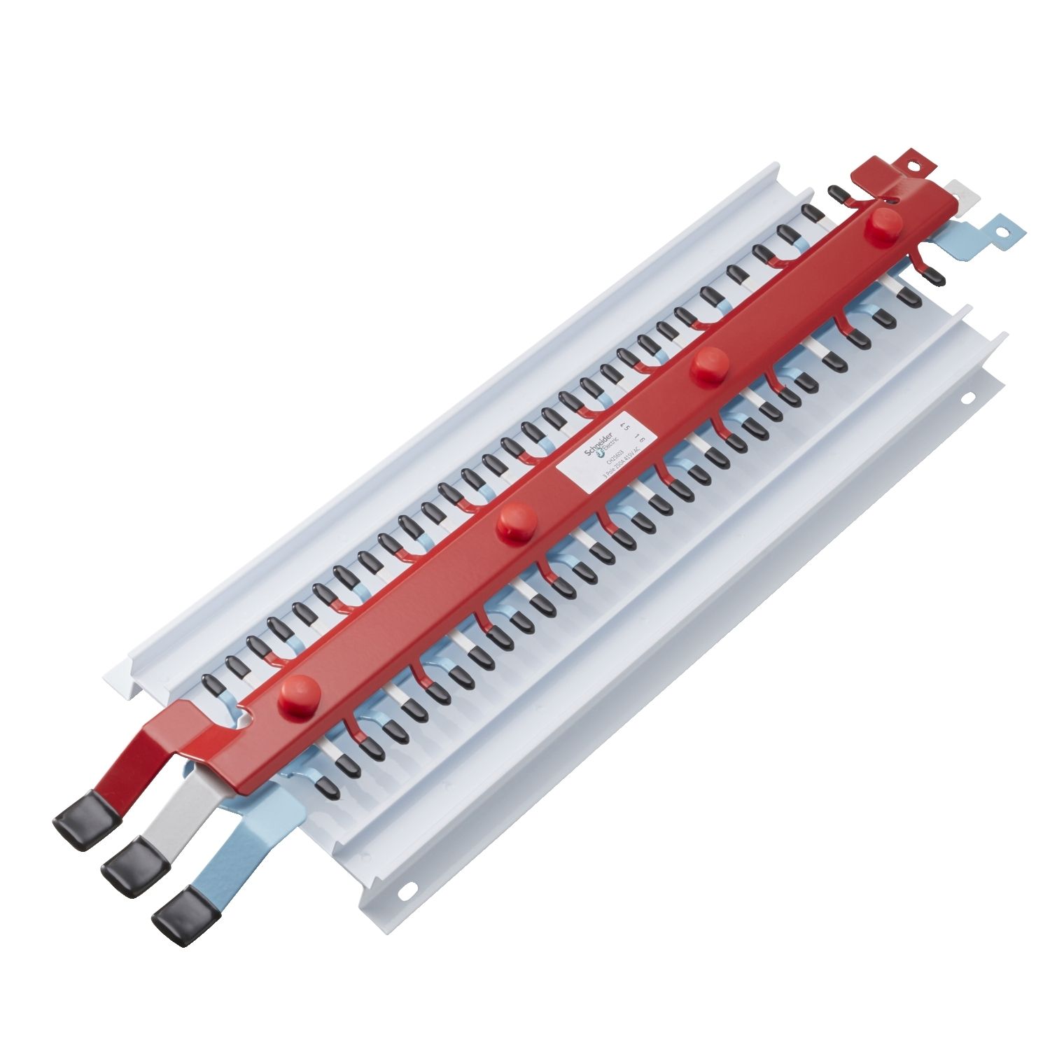 Picture of MSC Chassis 3PH, Acti9, 250A, Hybrid 18/27mm for MCB & RCBO 60 poles, Dual Feed