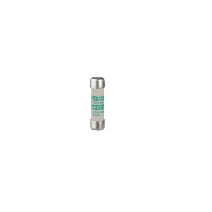 Picture of NFC cartridge fuses, TeSys GS, cylindrical 8.5mm x 31.5mm, fuse type aM, 400VAC, 2A, without striker, set of 10 parts