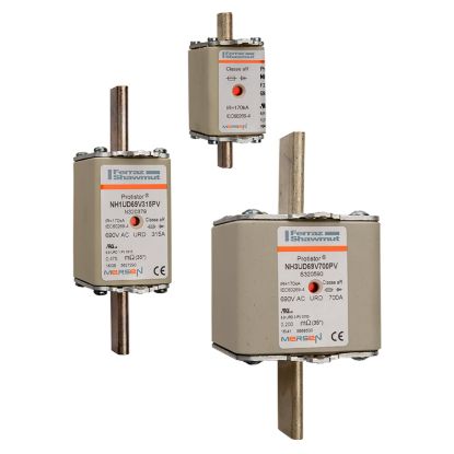 Picture of Fuse link blades, Altistart 48, DIN 00, aR, 690V AC