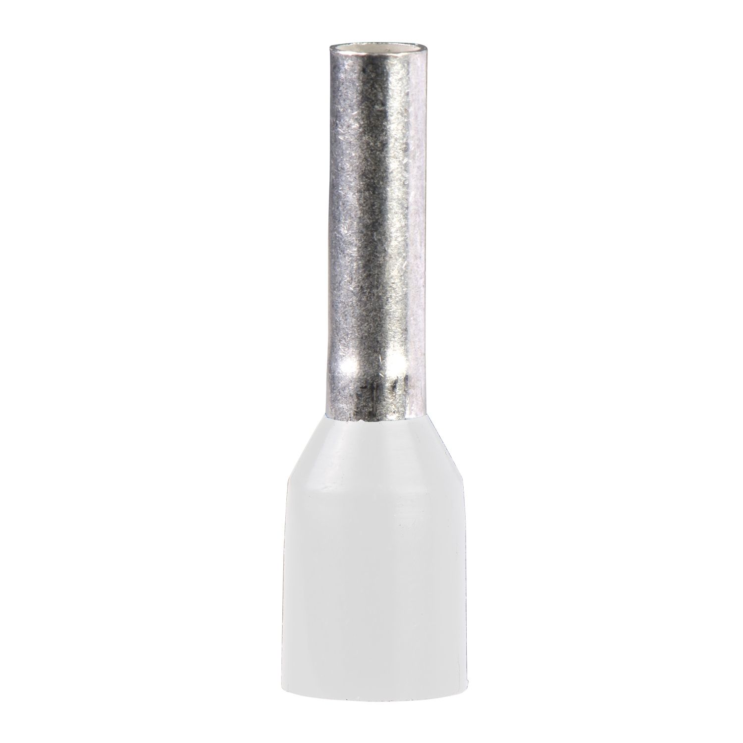 Picture of Cable ends, Linergy TR cable ends, single conductor, white, 0.5mmÂ², for insulated cable, medium size, 10 sets of 100