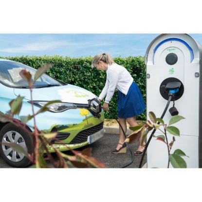 Picture of Kit enclosure, EVlink Pro AC, Metal, for 1 floor-standing charging station, steel