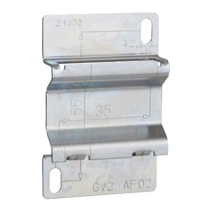Picture of Adapter plates,TeSys Deca,for mounting a GV2 by screw fixing