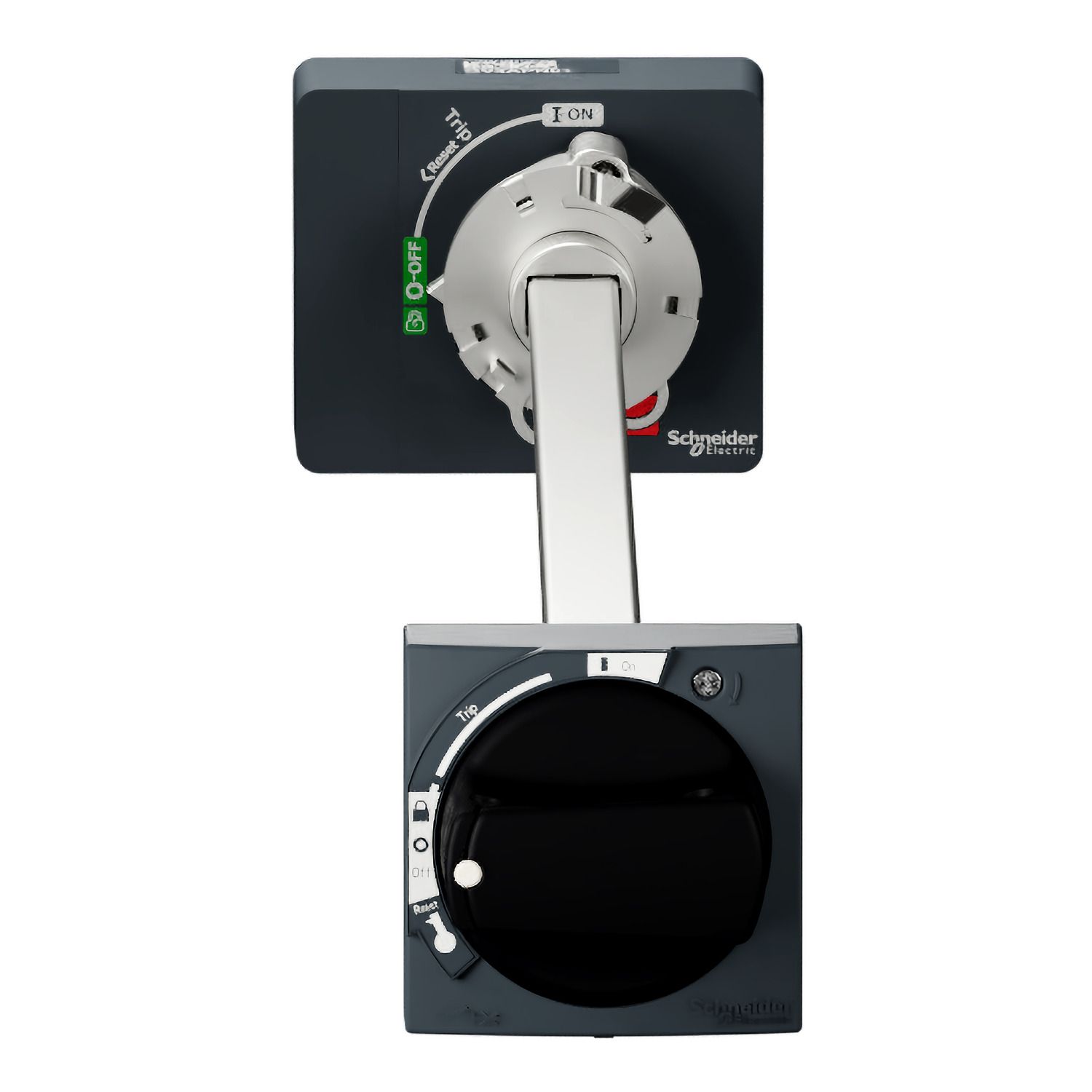 Picture of Rotary handle kit, TeSys GV4, TeSys GV4, extended, fixed, black, IP54