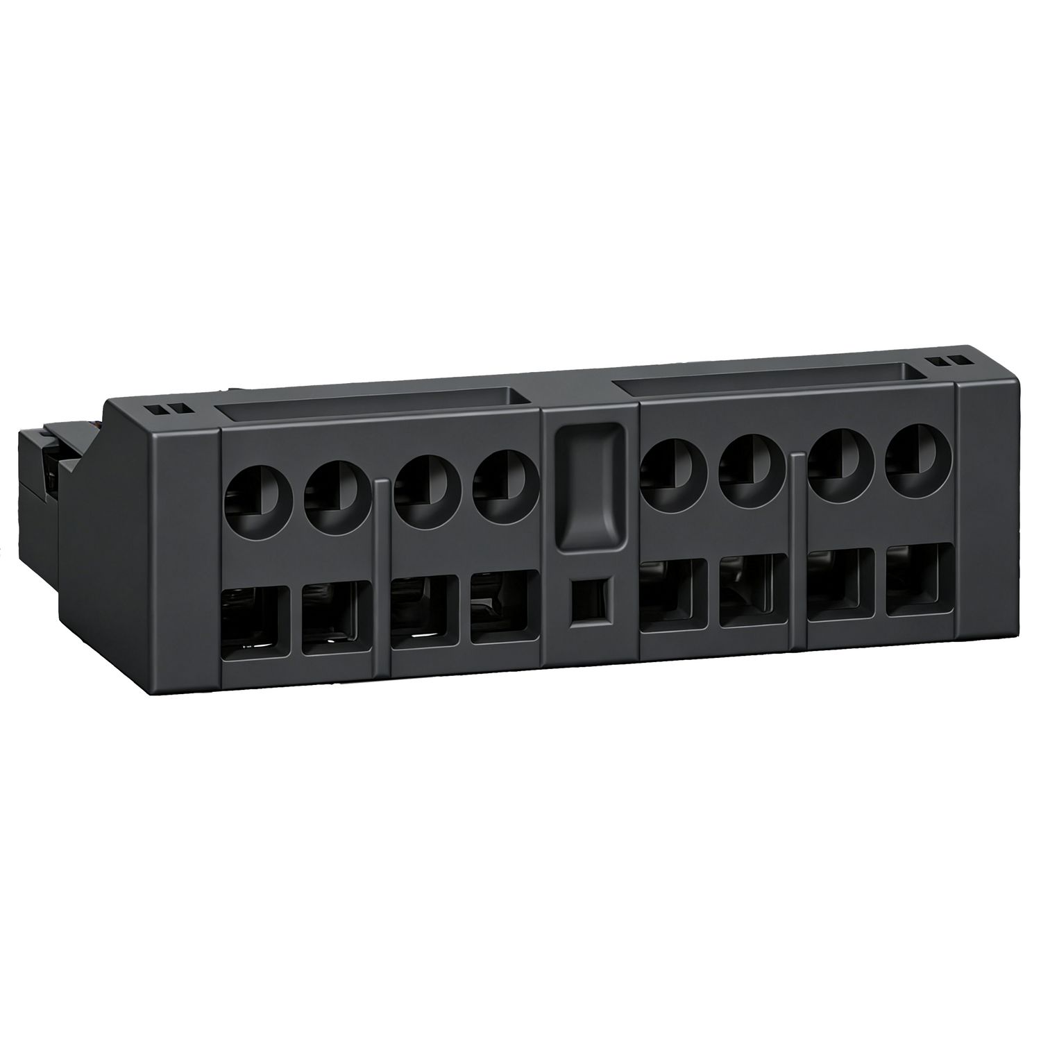Picture of Add-on contact block,TeSys Deca Frame 2/3,1NO+1NO,front,spring terminal,for GV2/GV3(except GV3ME)