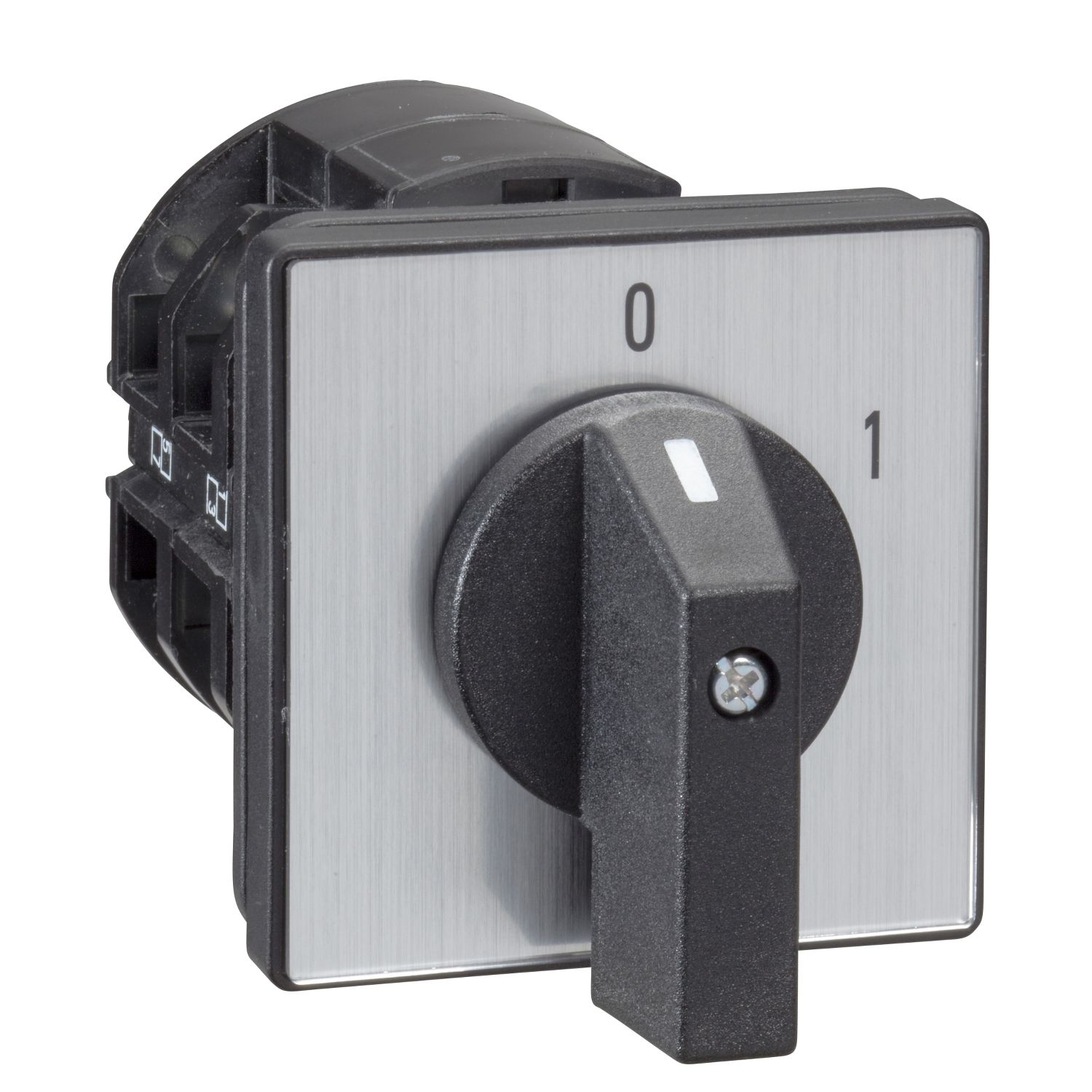 Picture of Cam switch, Harmony K, front mounting, plastic, 3 poles, 60 degree, 63A, 64x64mm, marked 0/1