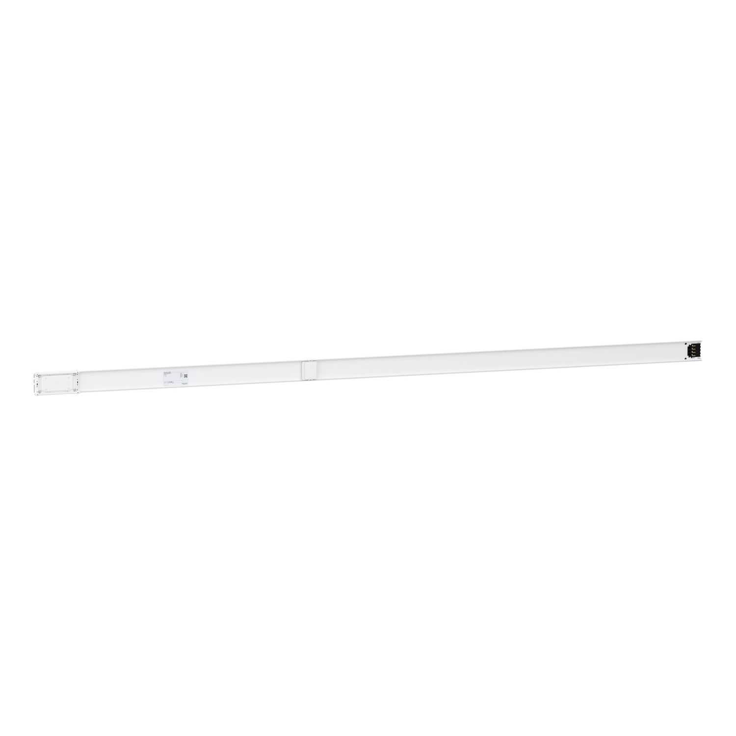 Picture of Straight distribution length, Canalis KN, additional, aluminium, 100A, 3L+N+PE, fixed length 3m, 1 outlet, RAL9001