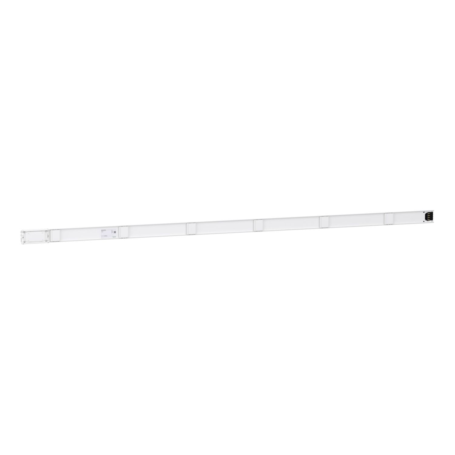 Picture of Straight distribution length, Canalis KN, standard, aluminium, 160A, 3L+N+PE, fixed length 3m, 6 outlets, RAL9001