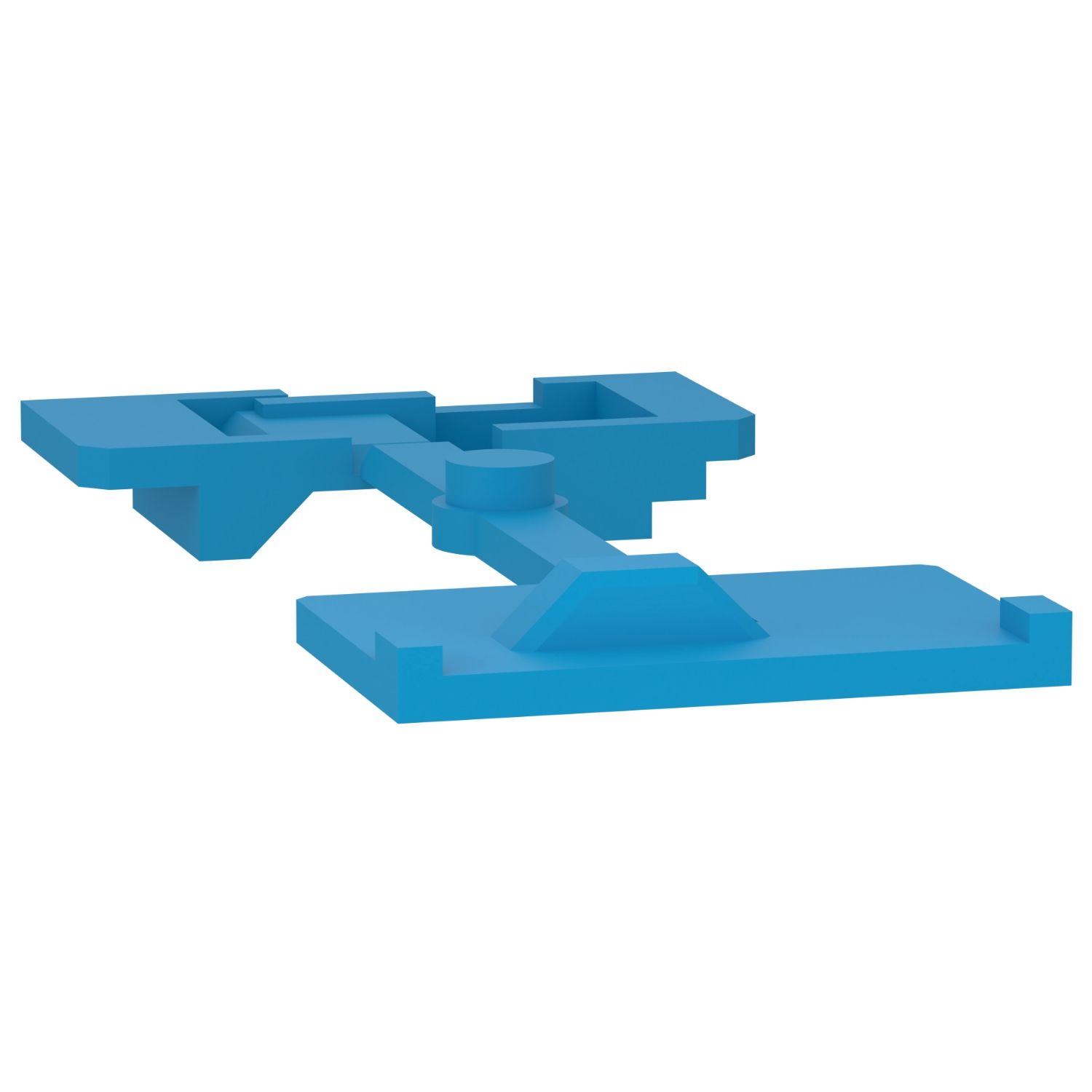 Picture of Interlocking device, Canalis KN, outlet and tap off unit, blue colour