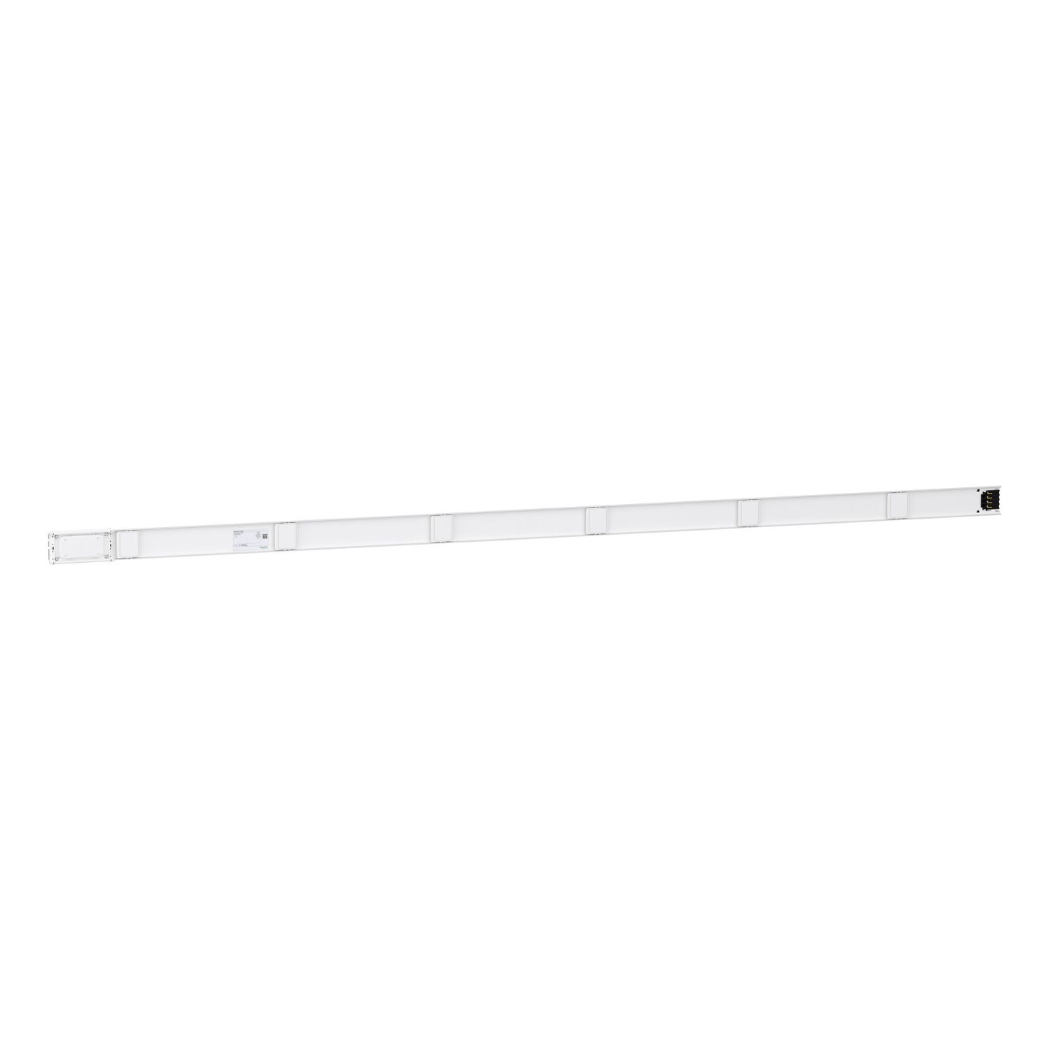 Picture of Straight distribution length, Canalis KN, transmission bus, aluminium, 63A, 3L+N+PE, fixed length 3m, 6 outlets, RAL9001