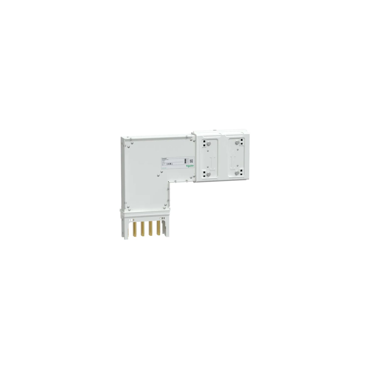 Picture of Tee, Canalis KSA400, aluminium, 400A, fixed dimensions (A/B/C 165mm), 3L+N+PE, white RAL9001