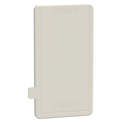 Picture of Blanking plate, Canalis KSA 500A to 1000A, aluminium, for tap off unit outlet, IP55, white RAL9001