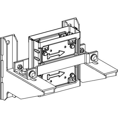 Picture of Bottom support, Canalis KS, 100A to 250A, vertical installation, maximum load 680kg