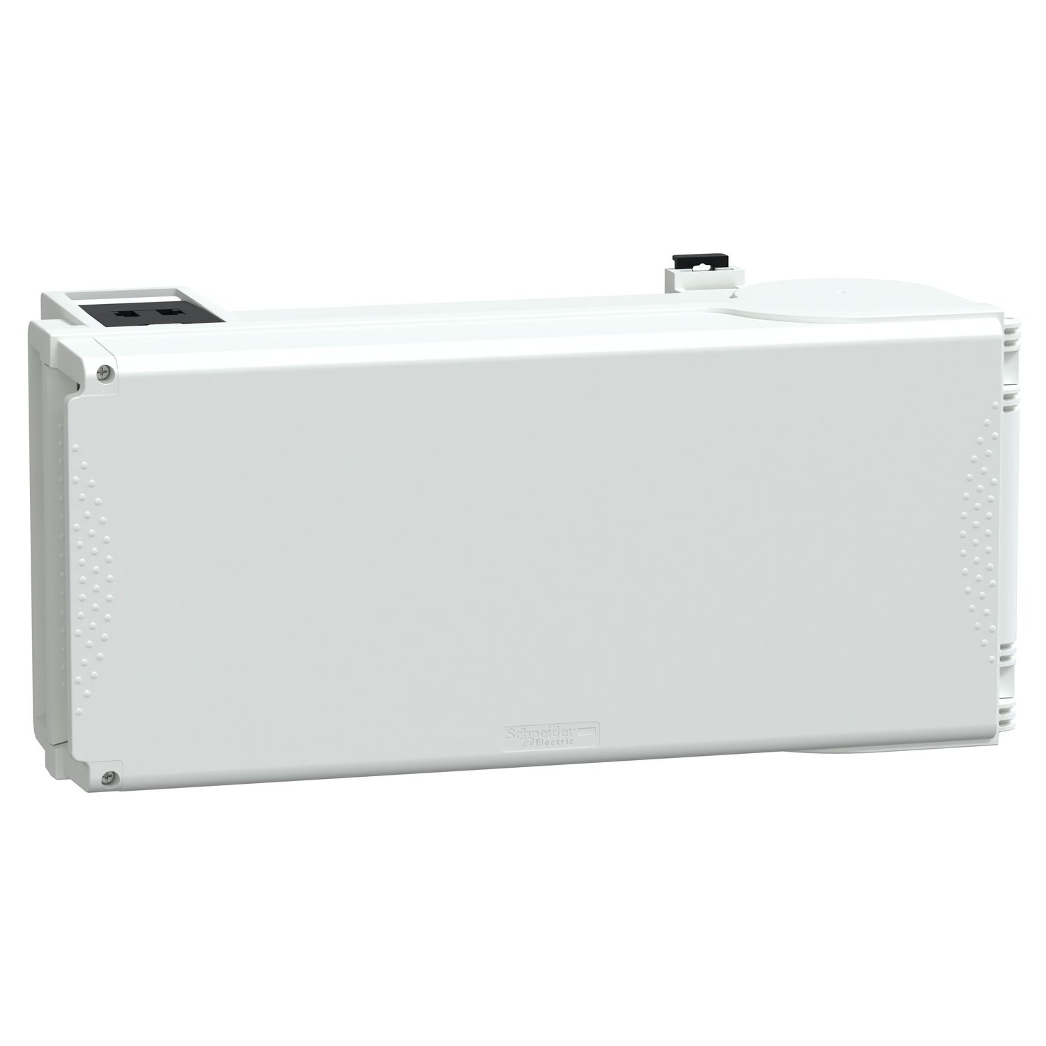 Picture of Tap off unit, Canalis KS 100A to 1000A, with fuse holder, 63A, DZ fuses not supplied, 3L+PEN, IP55, RAL9001