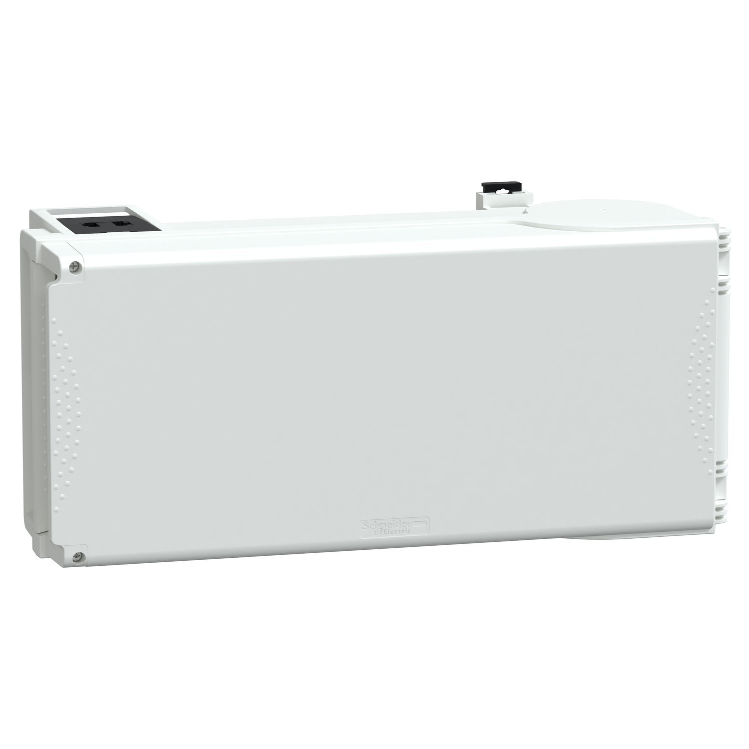 Picture of Tap off unit, Canalis KS 100A to 1000A, with fuse holder, 80A, BS fuses not supplied, 3L+N+PE, IP55, RAL9001