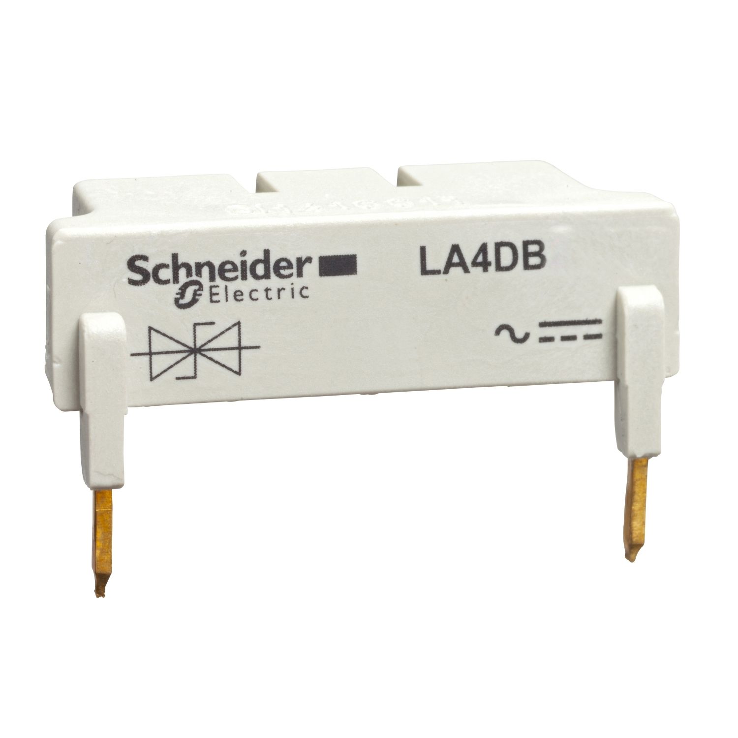 Picture of Suppressor Module, TeSys D, bidirectional peak limiting diode, 24 V DC