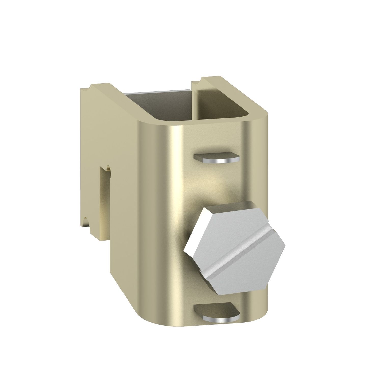 Picture of Terminal block, Linergy BZ, 400A, 1P, 16 to 70 mm2 for 5mm Busbar, Set of 25
