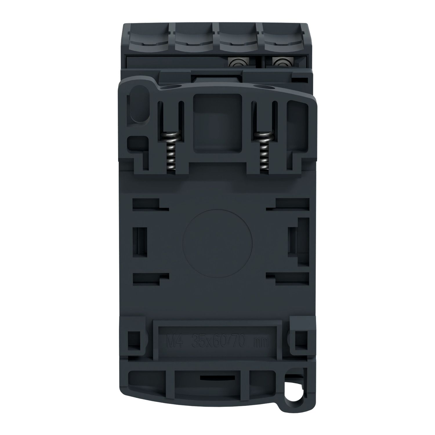 Picture of Contactor, TeSys Deca, 4P(2NO+2NC), AC-1, <=440V, 20A, 24VDC low consumption coil, screw clamp terminal