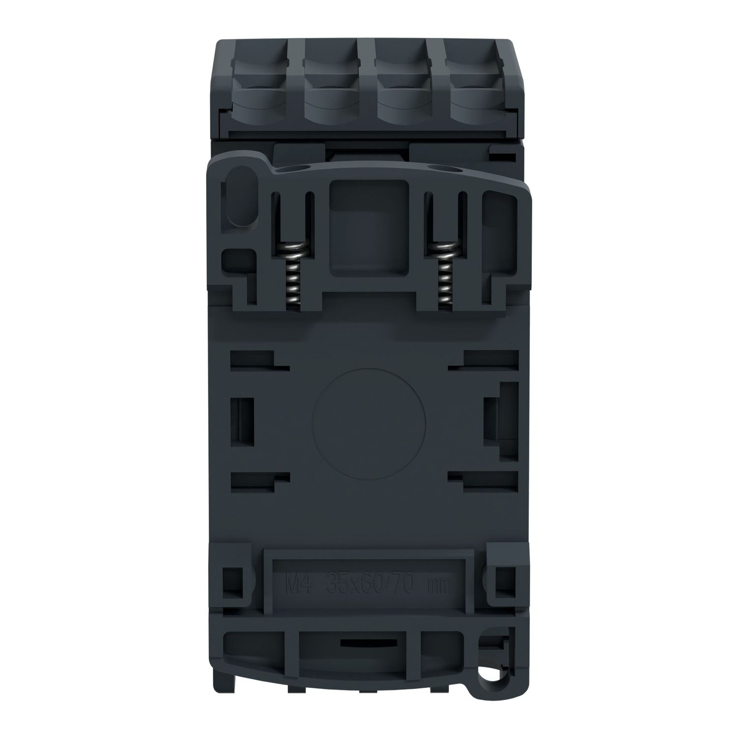 Picture of Contactor, TeSys Deca, 4P(2NO+2NC), AC-1, <=440V, 40A, 110VDC coil, screw clamp terminal