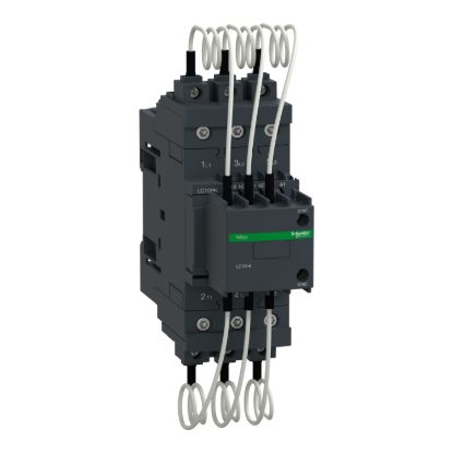 Picture of Capacitor contactor, Tesys Deca, 40kVAR at 400/415V 50Hz, 220V AC 50/60Hz coil, EverLink BTR screw terminals