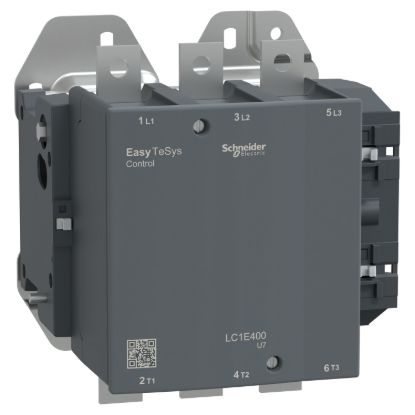 Picture of Contactor,Easy TeSys Control,LC1E,3P(3NO),AC-3,<=440V,400A,240V AC coil