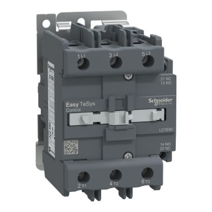 Picture of Contactor,Easy TeSys Control,LC1E,3P(3NO),AC-3,<=440V,80A,240V AC coil,50Hz